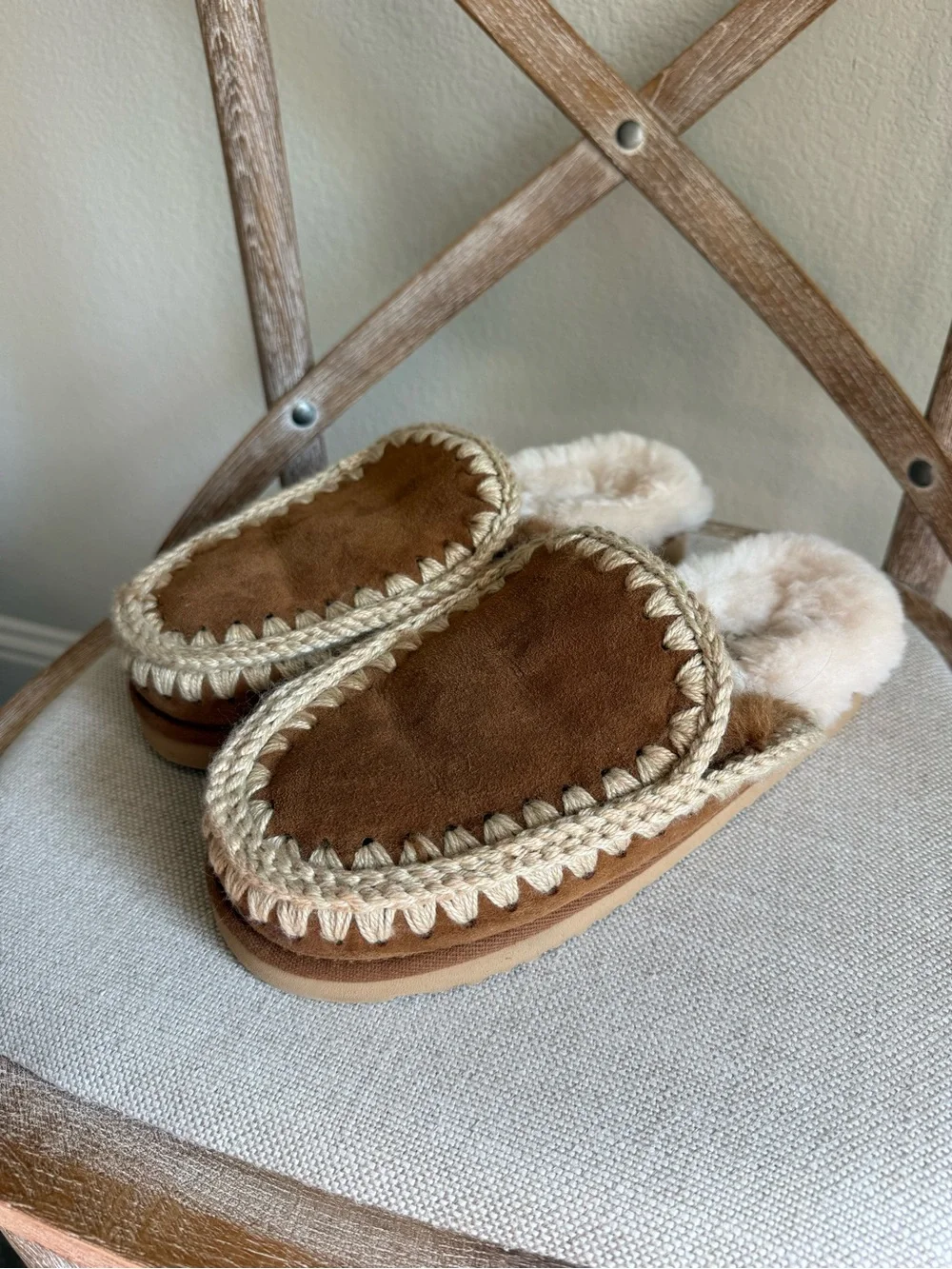 MOU Campfire Slippers cognac - Picture 2 of 8